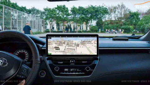 Màn hình DVD Android xe Toyota Corolla Cross | Màn nguyên khối 12.3 inch